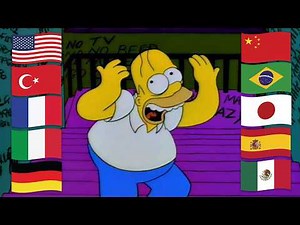 “GIVE ME THE BAT, MARGE” in Different Languages | The Simpsons