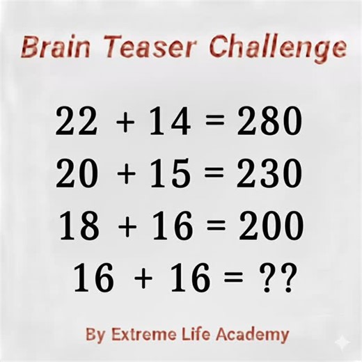 Simple Math Quiz Puzzle | Can You Solve It? 🤔 | Brain Teaser ChallengeThink you’re good at math puzzles? 🧠 Here’s a tricky brain teaser: 2 3 = 10 8 4 = 96 7 2 = 63 6 5 = 66 9 5 = ??? Can you find the hidden pattern before I reveal the answer? Drop your answer in the comments and see if you got it right! 👉 Don’t forget to LIKE 👍, SHARE 🔄, and SUBSCRIBE 🔔 for more fun riddles and puzzles every week! #MathQuiz #BrainTeaser #PuzzleChallenge #Riddles --- math puzzle, brain teaser, math quiz, ri