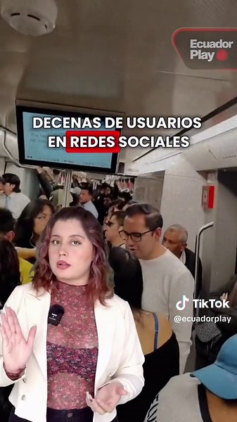 Problemas en el Metro de Quito🚇🚨 🎤 @Chell.lestrange #ecuador #quito #metrodequito #transporte #dinero #fyp #pabelmuñoz #uio #viral #noticias #carro #trafico