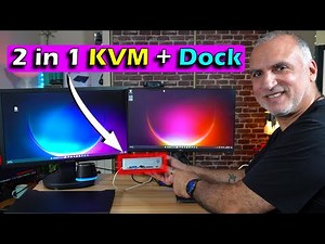 USB-C KVM/Docking Station 2 in 1, AV Access iDock C20 Honest review