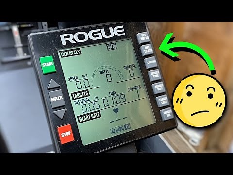 How To Read The Rogue Echo Bike Monitor | Complete Guide 2020