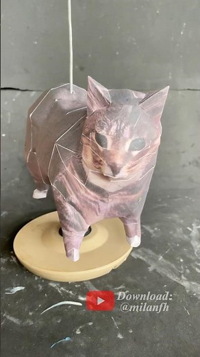 Oiia oiia cat papercraft #oiia #memes #shorts