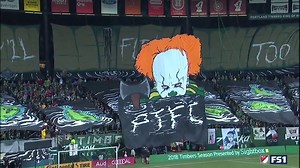 155K views · 492 shares | Timbers vs Sounders tifos never disappoint 嵐 | FOX Soccer | Facebook