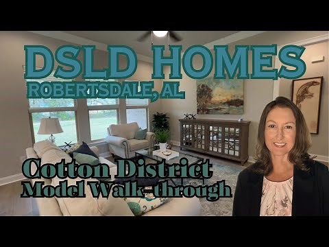 DSLD Model Home Tour Cotton District Subdivision in Robertsdale, AL, New Construction Homes For Sale