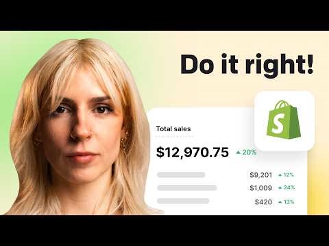 Start a Shopify Store the RIGHT Way And Get Those Sales!