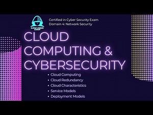 Cloud Computing & Cybersecurity: Models, Security & Key Concepts Explained | 1.4.6 Domain 4 CC Exam