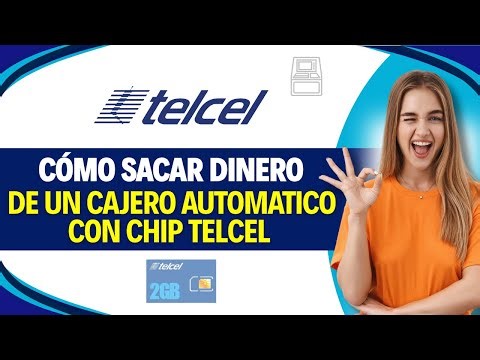 Como SACAR DINERO de un CAJERO AUTOMATICO con CHIP TELCEL (En 2 Minutos)