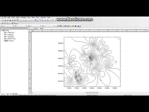 Export data surfer ke Auto Cad