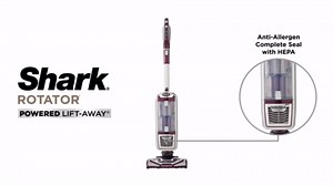 Shark NV752 Rotator Powered Lift-Away TruePet Upright Vacuum with HEPA Filter, Large Dust Cup Capacity, LED Headlights, Upholstery Tool, Perfect Pet Power Brush & Crevice Tool, Bordeaux