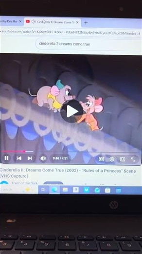 Disneys Cinderella 2 Dreams Come True Ducky From The Land Before Time Echoes Prudence Scene