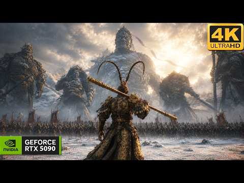 Black Myth Wukong (RTX 5090) PURE NEXT-GEN PATH-TRACING | Realistic Ultra Graphics [4K ULTRA HD]