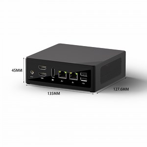 [Hot Item] Hystou Intel N150 New Mini PC Box Office Industrial Fan-Cooled Desktop Computer