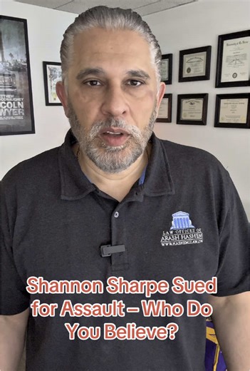 Better Call Hash (@bettercallhash) - Shannon Sharpe is facing a serious lawsuit alleging sexual assault — and the internet is divided. He’s denying the claims, but the case is now public. Do you believe Shannon Sharpe or Tony Buzbee’s client? Drop your opinion in the comments. Let’s talk about it — respectfully. #ShannonSharpe #TonyBuzbee #LegalNews #SportsLaw #TrendingNow #BetterCallHash #HashemiLaw #LawsuitTalk #CourtCase #LawLife #Shakedown #Lawyer #Attorney #California #Court #Law