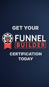 We call this the ULTIMATE short-cut to the life, career, and wealth you want 🤩 Because it will put you head and shoulders above 99.99% of other funnel builders out there. And with it, you could have BIG clients drooling to work with you – heck, even waiting in line to write you a check. When you're inside our Funnel Builder Certification program, you not only get hands-on training & personal guidance from my team of expert funnel builders… But you also get complete breakdowns on EVERY core funn