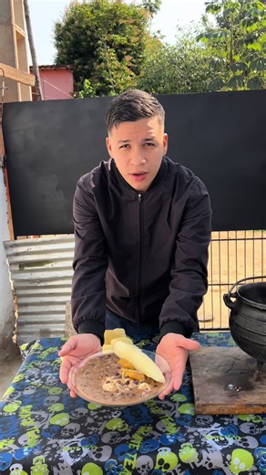 Receta Caliente de Poroto y Fideo con Queso Paraguay