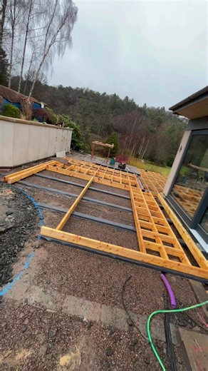 Apprentice Day at Work: Framing and Decking Progress