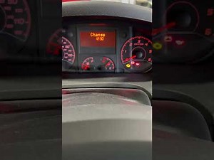 How do you reset the Service light on the Citroën Jumper?