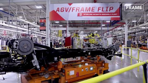 Massive DODGE RAM Truck Production Line in US Factory
