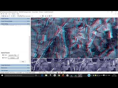 Extract DEM, DTM from Stereo Pair Images Using Imagine Photogrammetry (LPS)