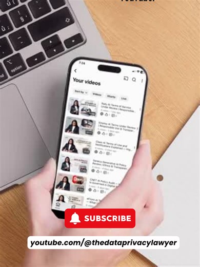 See how privacy policies stand up to real-world review. On the Data Privacy Lawyer YouTube channel, we audit privacy notices, cookie policies, and AI terms to highlight compliance risks and best practices businesses should know. 📺 Watch and learn — https://www.youtube.com/@TheDataPrivacyLawyer #PrivacyAudit, #DataPrivacy, #TheDataPrivacyLawyer, #AICompliance, #PrivacyNotice, #BusinessLaw, #CyberSecurity, #LegalEducation #Lawtok #fyp