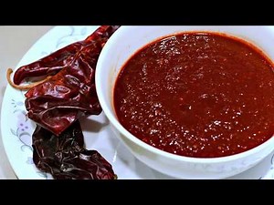 New Mexican Red Chile Sauce