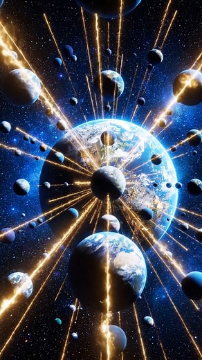 What if the strange faint signals drifting through space aren’t stars — but alternate Earths? Some astronomers believe we might someday detect broadcasts from parallel universes. Cinematic visuals and audio generated with AI. #ParallelEarths #MultiverseSignals #CosmicMystery #Astrophysics #AIShorts #CinematicShorts #ScienceExplained #SpaceCuriosity #ViralScience #AlternateRealities | Galaxy Quest Chronicles