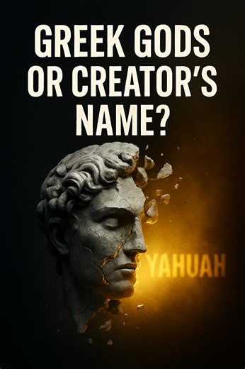 🔥 GREEK GODS or CREATOR’S NAME? 🔥 What happens when we trace the verses that say we would serve other gods and then compare that with history and naming traditions? 🕵🏽‍♂️📜 In 9:53 we weigh Deut 28:64 · Deut 31:16 · Deut 4:27-28 · Jer 16:11-13 · Judges 2:12-13 · Joel 3:6 · John 5:43 · Hosea 2:16-17 · Acts 14:11-13 — not opinions, the text. Question: Are we following an inherited narrative, or the Name revealed in Scripture? ✨ If this helps your study, share it to wake someone and comment “BA