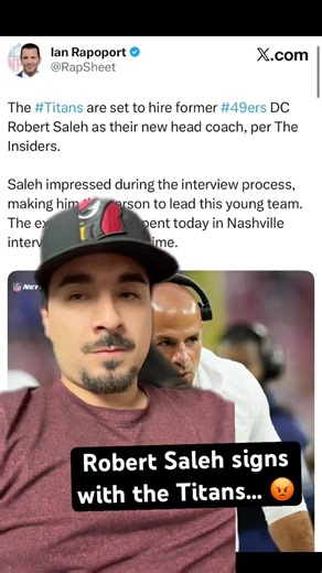 Breaking News 🚨 Rober Saleh Signs With the Tennessee Titans 😡
