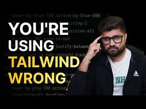 How Pros Actually Use Tailwind CSS | Manu Arora