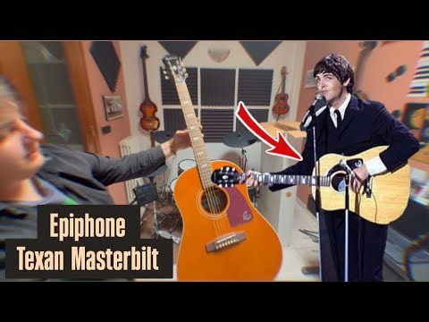 Epiphone Texan Masterbilt - Demo (no talking)