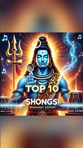 Top 10 most popular mahadev songs and bhajans in india #mahadev #song #shorts
