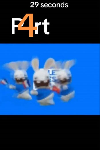 Rabbids' Hilarious 29-Second Scream Compilation