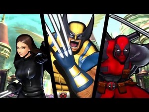 ULTIMATE MARVEL VS. CAPCOM 3 Arcade Mode With (Wolverine/Deadpool/X-23)
