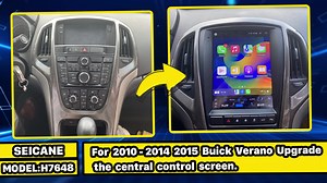 Carplay radio upgrade: Buick Hideo 2010 2011 2012 2013 2014 Buick Verano 2015 9.7 inch HD Touchscreen ★hi everyone! This is a Installation Tutorial for Buick Hideo. Just a few simple tools, easy to remove and install. ★The new radio has a 8-core CPU, QLED screen, support 360° camera. Of course with carplay & Android auto. High resolution screen. Support RDS, SWC, XM radio APP. ★Click here for the radio: https://tinyurl.com/2ntkcbtj ★Chapters 0:00 Intro 0:21 Disassembly Process 2:09 Installation 