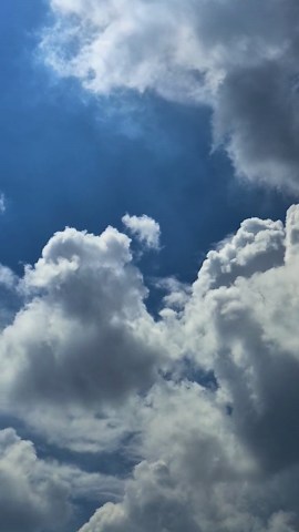 Aesthetic Video of Soft Clouds and Sky