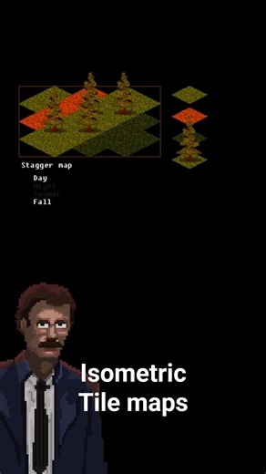 How to make pixel art for games. (Isometric tile maps) #pixelart #retrogaming #gamedev