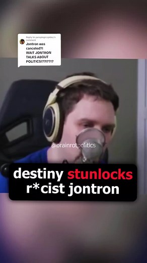 Replying to @paraplegicspidey Destiny Debates and Stunlocks Jontron on Racist Rhetoric #destiny #jontron #racism #colonialism #immigration #politicstiktok #debatetiktok #brainrotpolitics