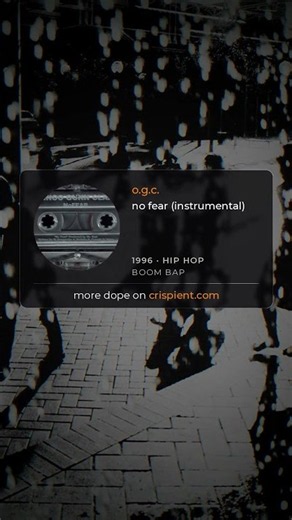 o.g.c. — no fear (instrumental) (1996)