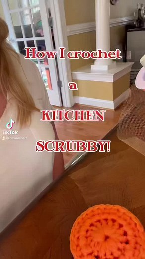 DIY Eco-Friendly Kitchen Scrubby Tutorial
