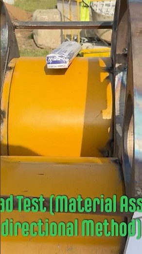 Bored Pile's ULT Test, Bi-directional Method ( material assembly)#civilengineering #boredpile