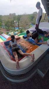 THE GREAT RAINBOW 🌈 SLIDE 🛝 #waterpark #waterslide #WaterWorldCebu | Narel TV