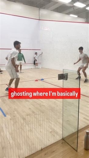 The game of mirror ghosting is a fun and challenging game to play with groups of players. We have two tennis balls each which are moved from one cone to the next by the leading player asking his opponent to try and keep up, read his movement and sustain the speed throughout the routine. We do this in 2 minute intervals and sets of 5 as a start to an intensive movement focused session. #squash #squashtips #squashmovement #movement #balance #efficiency #speed #skill #hadrianstiff #elitesquash #bro