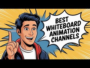 I Found the 7 BEST Whiteboard Animation Channels on YouTube! (Game Changer)