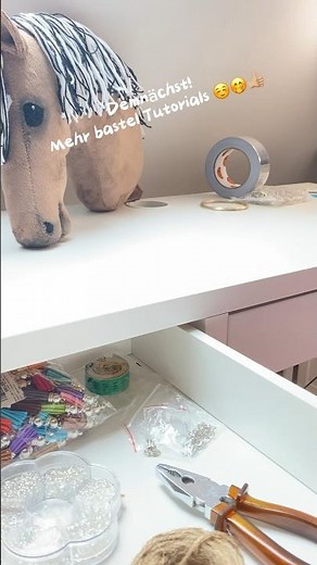 Hobby Horse bastel Tisch | demnächst mehr Videos! #hobbyhorse #equestrian #tutorial #basteln