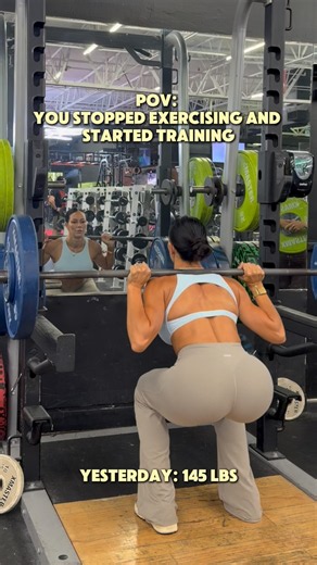 POV: You Finally Started Progressive Overloading 👀 | 95 → 145 LBS