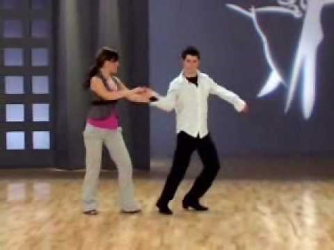West Coast Swing lesson - "Moves and Grooves" with Ben Morris and Melina Ramirez