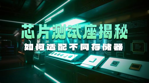 存储器SRAM、DRAM、ROM、Flash芯片测试:检验方式与封装类型-谷易专业高效的芯片测试座