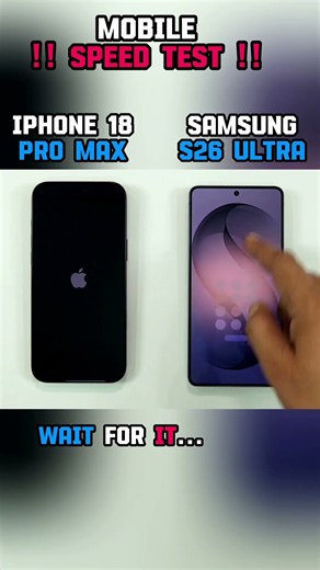 ⚡🚀 IPHONE 18 PRO MAX VS SAMSUNG S26 ULTRA SPEED TEST!!