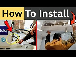 How To Install Inverter AC Step By Step 😱 | Complete Installation Guide
