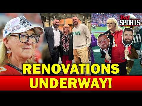 Donna Kelce Window Installers on Scene to Replace Old Windows | TMZ Sports